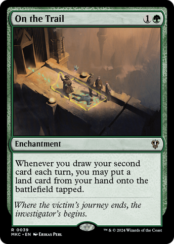 On the Trail (MKC-039)  - Murders at Karlov Manor Commander