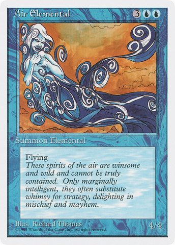 Air Elemental (4ED-)  - Fourth Edition