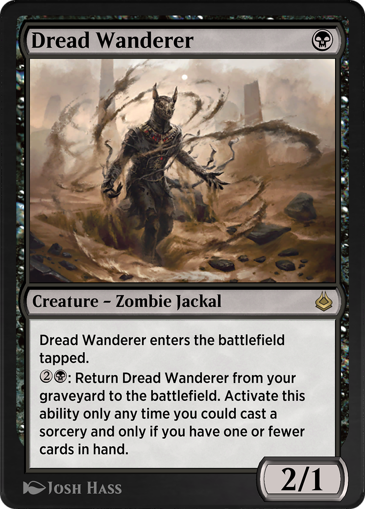 Dread Wanderer (AKR-103)  - Amonkhet Remastered