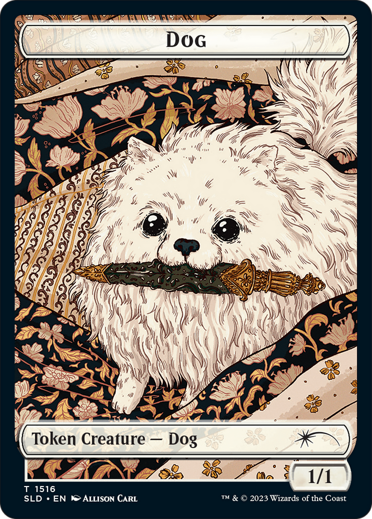 Dog (SLD-1516)  Foil - Secret Lair Drop: (Full Art)