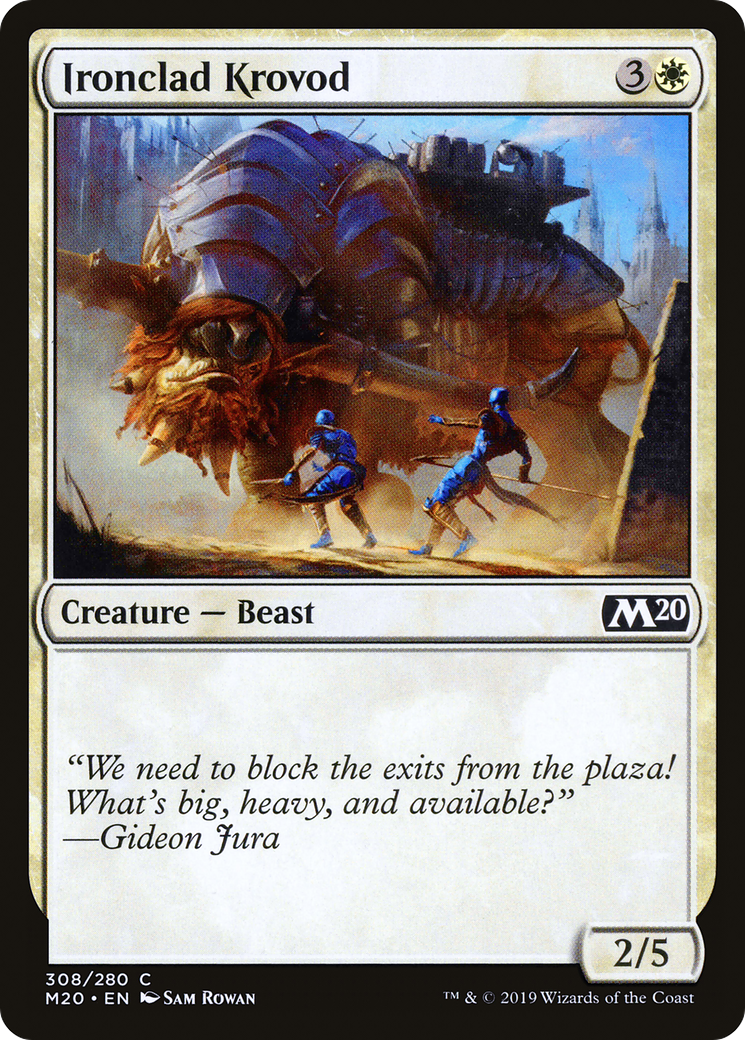 Ironclad Krovod (M20-308)  - Core Set 2020