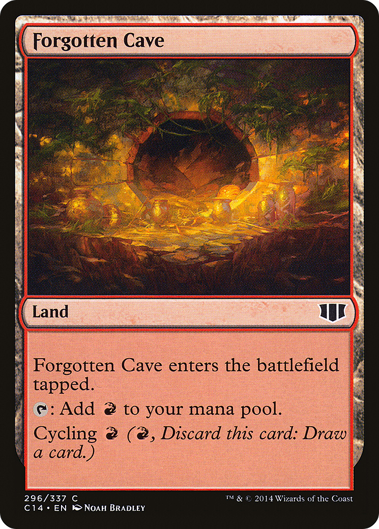 Forgotten Cave (C14-296)  - Commander 2014