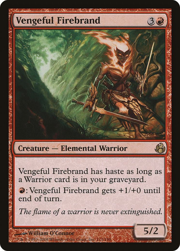 Vengeful Firebrand (MOR-111)  - Morningtide