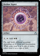 Orzhov Signet (RVR-263)  Foil - Ravnica Remastered