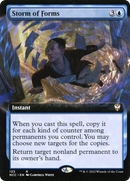 Storm of Forms (Extended Art) (NCC-133)  - New Capenna Commander: (Extended Art)