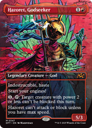 Hazoret, Godseeker (Borderless) (DFT-347) - Aetherdrift (Borderless) Foil