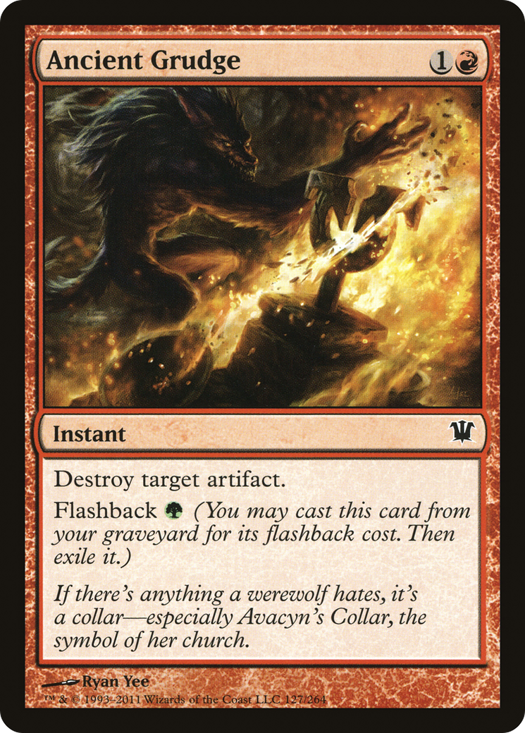 Ancient Grudge (ISD-127)  Foil - Innistrad