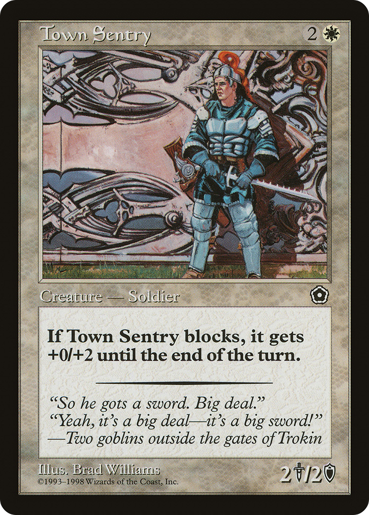 Town Sentry (P02-025)  - Portal Second Age