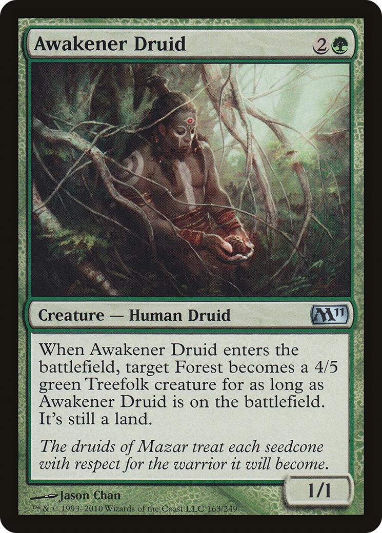 Awakener Druid (M11-163)  Foil - Magic 2011