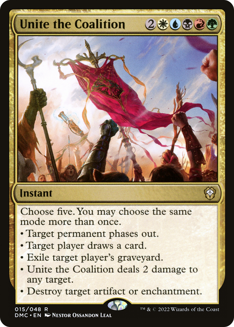 Unite the Coalition (DMC-015)  - Dominaria United Commander