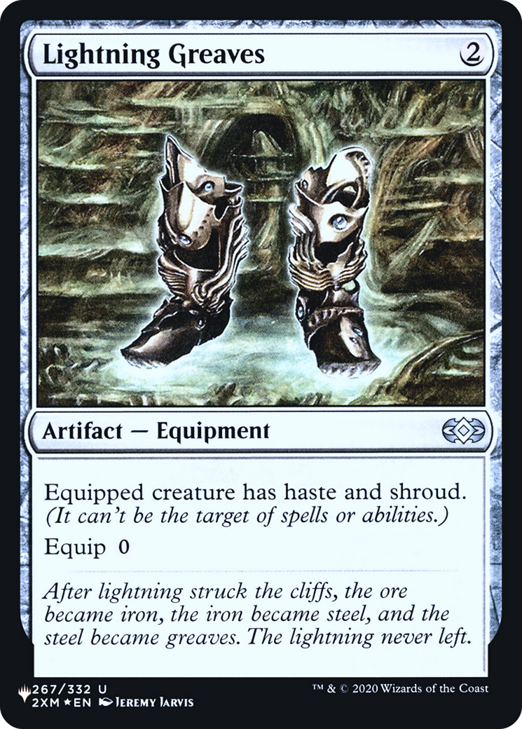 Lightning Greaves (2XM) (LIST-267)  Foil - The List