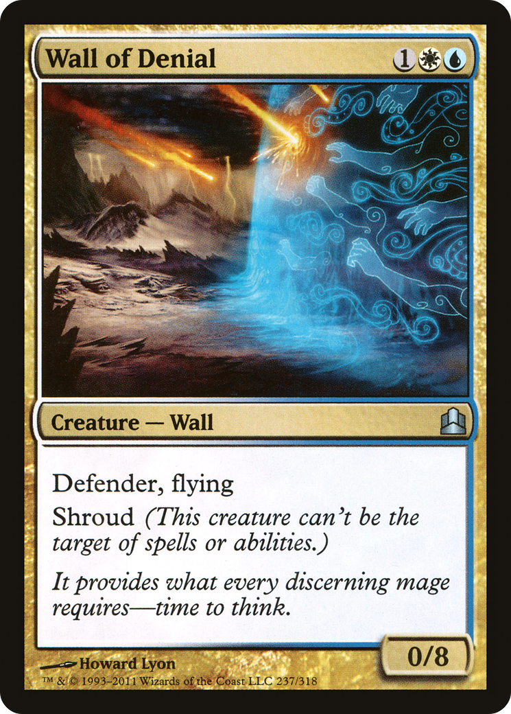 Wall of Denial (CMD-237)  - Commander 2011