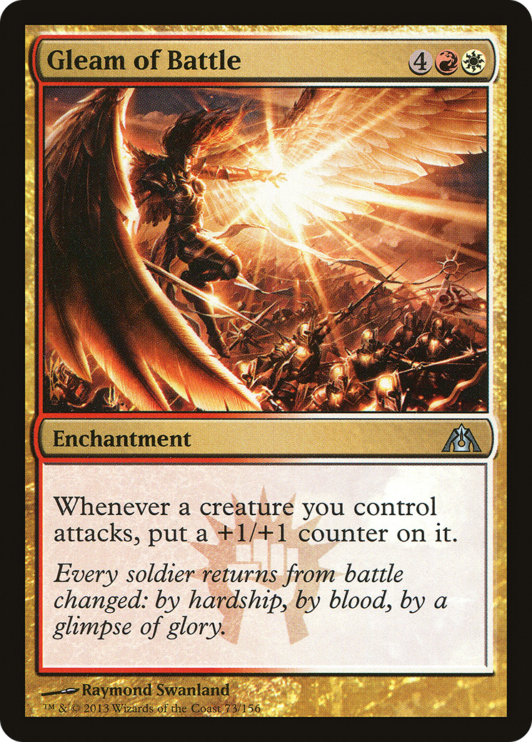 Gleam of Battle (DGM-073)  - Dragon's Maze