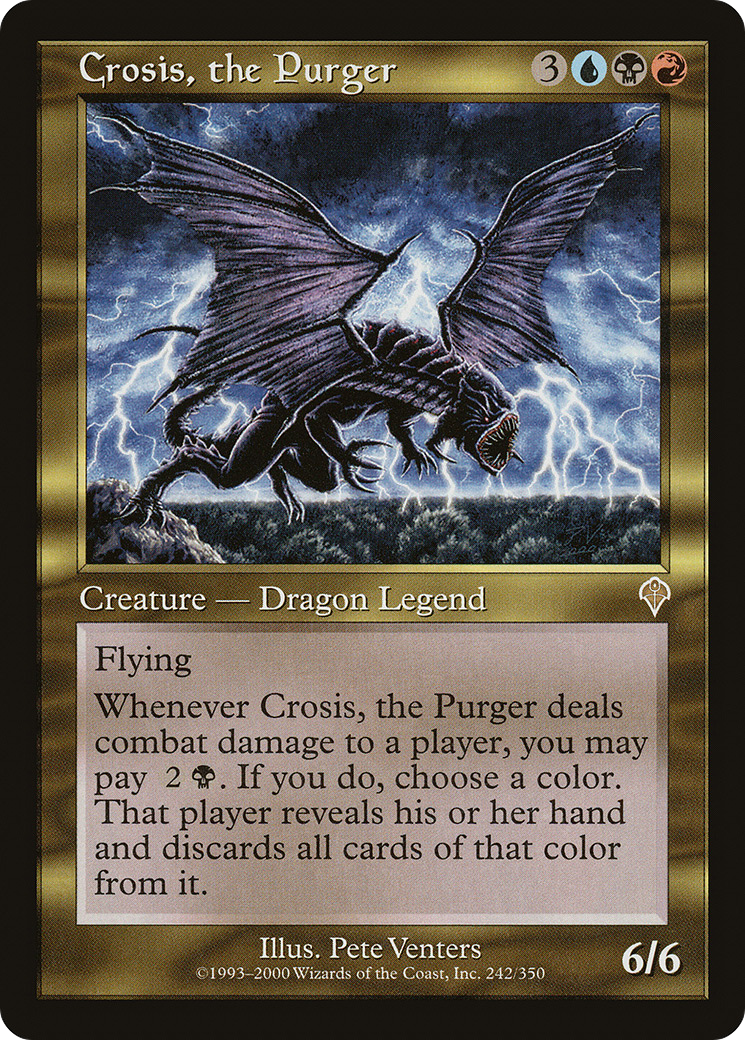 Crosis, the Purger (INV-242)  Foil - Invasion