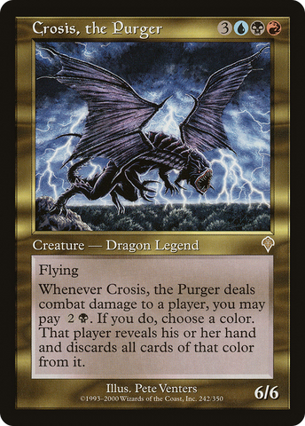 Crosis, the Purger (INV-242) - Invasion Foil