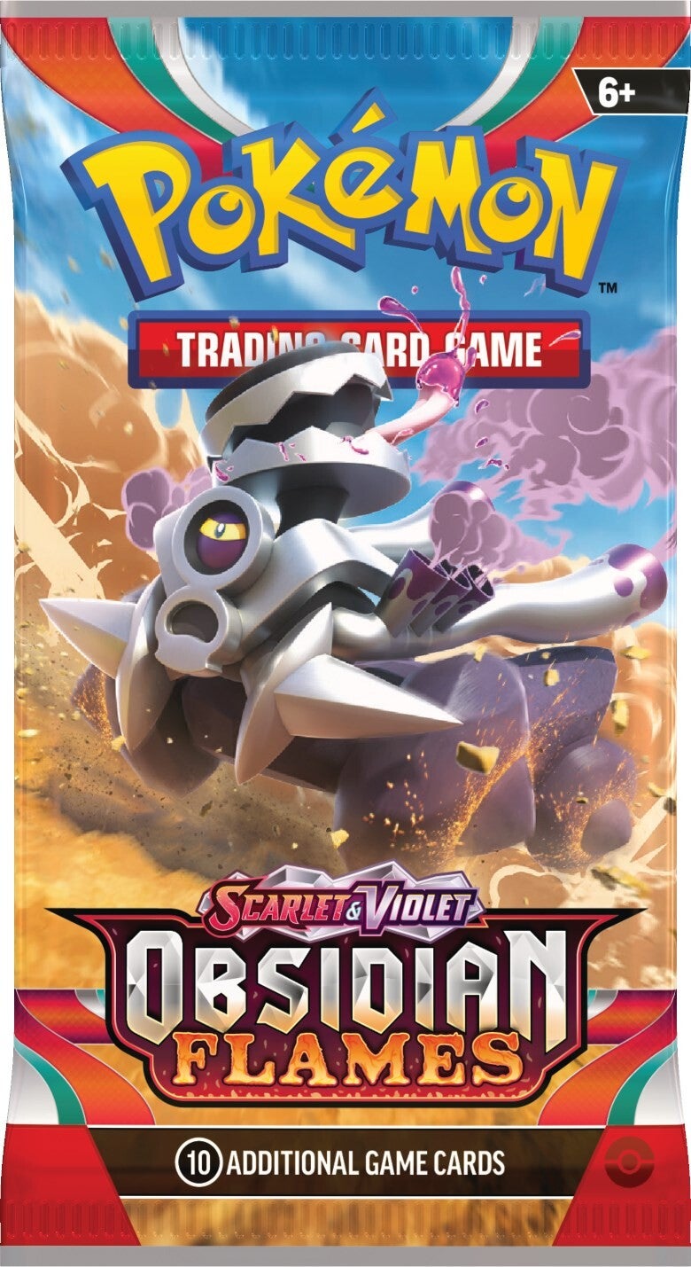 Pokemon Scarlet & Violet: Obsidian Flames - Booster Pack