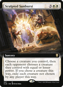 Sculpted Sunburst (Extended Art) (CLB-557)  - Commander Legends: Battle for Baldur's Gate: (Extended Art)