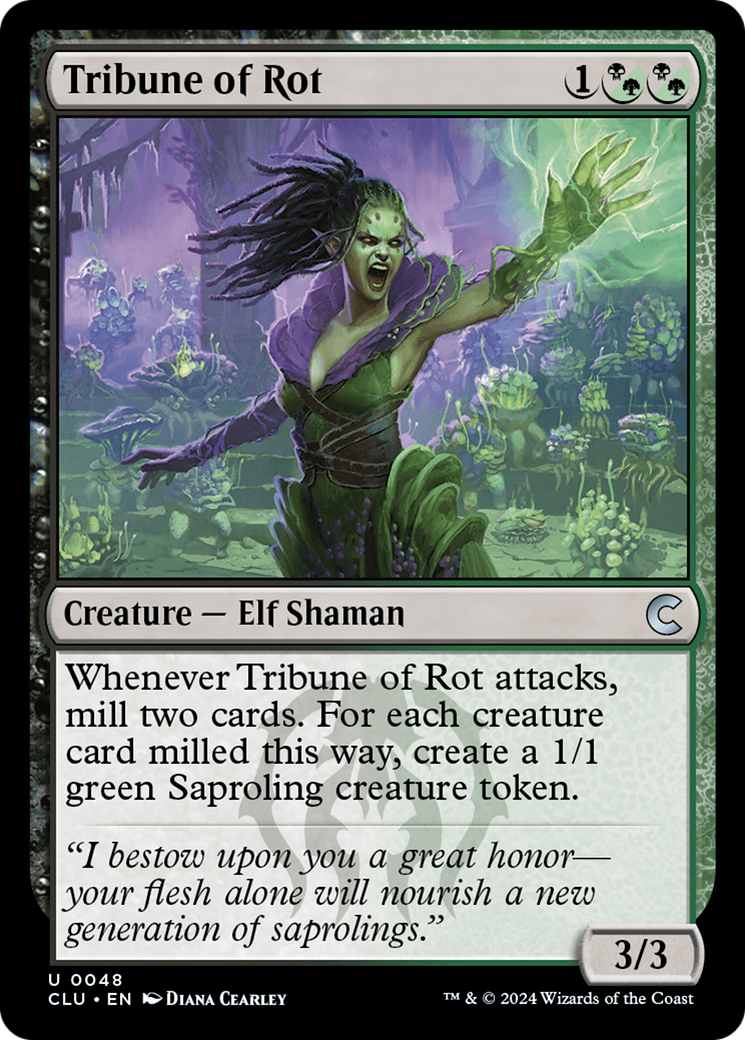 Tribune of Rot (CLU-048)  - Ravnica: Clue Edition