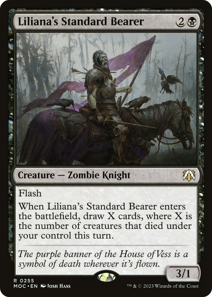 Liliana's Standard Bearer (MOC-255)  - March of the Machine Commander