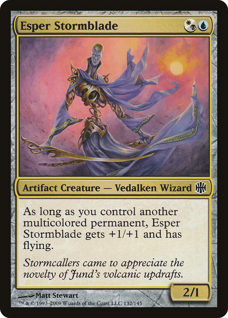 Esper Stormblade (ARB-132)  Foil - Alara Reborn