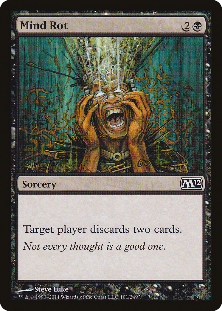 Mind Rot (M12-101)  Foil - Magic 2012