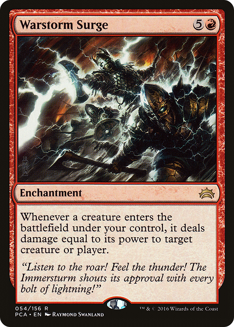 Warstorm Surge (PCA-054)  - Planechase Anthology