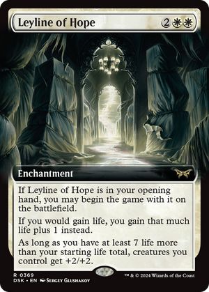 Leyline of Hope (Extended Art) (DSK-369)  - Duskmourn: House of Horror: (Extended Art)