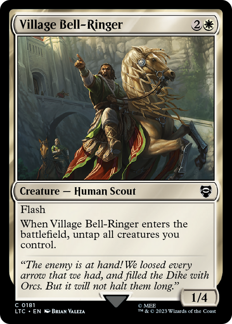 Village Bell-Ringer (LTC-181)  - Tales of Middle-earth Commander