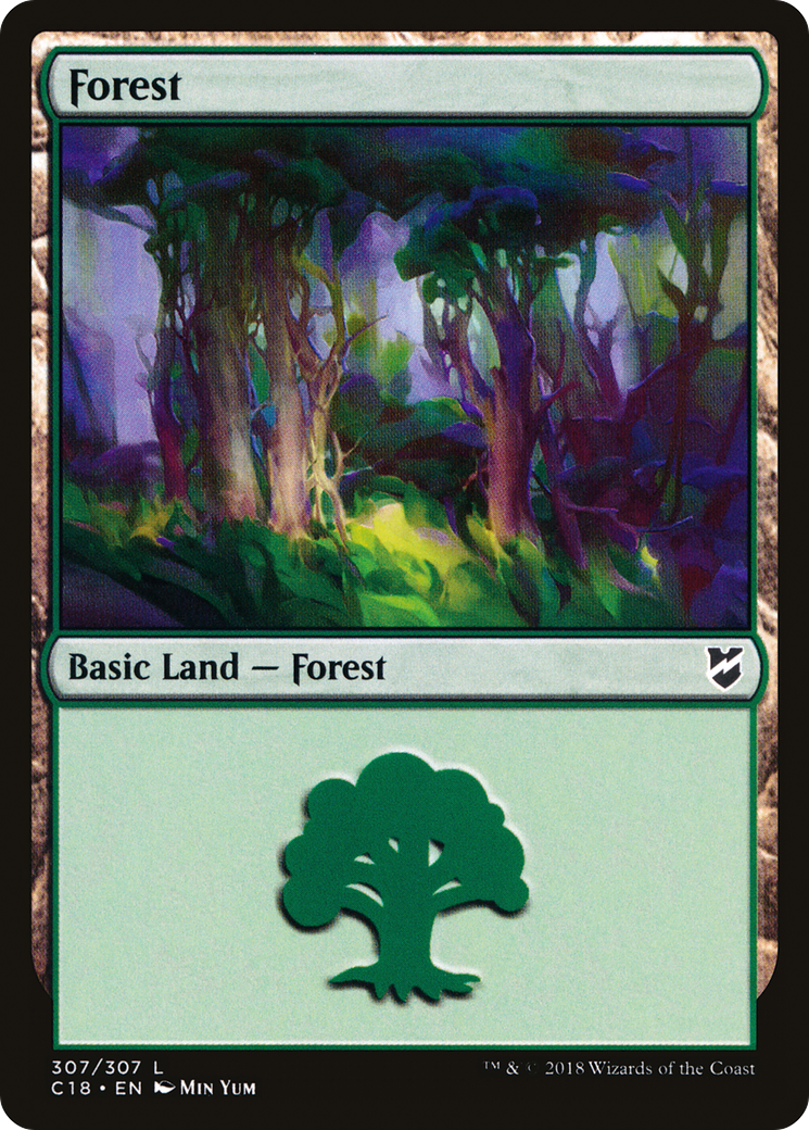 Forest (307) (C18-307)  - Commander 2018