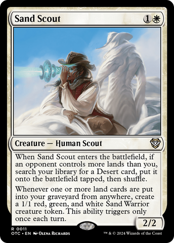 Sand Scout (OTC-011)  - Outlaws of Thunder Junction Commander