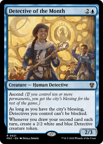 Detective of the Month (MKC-021)  - Murders at Karlov Manor Commander