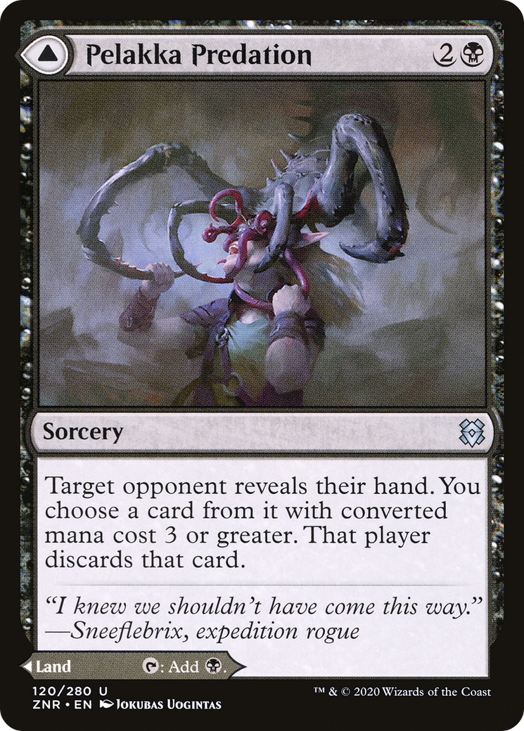 Pelakka Predation (ZNR-120)  - Zendikar Rising