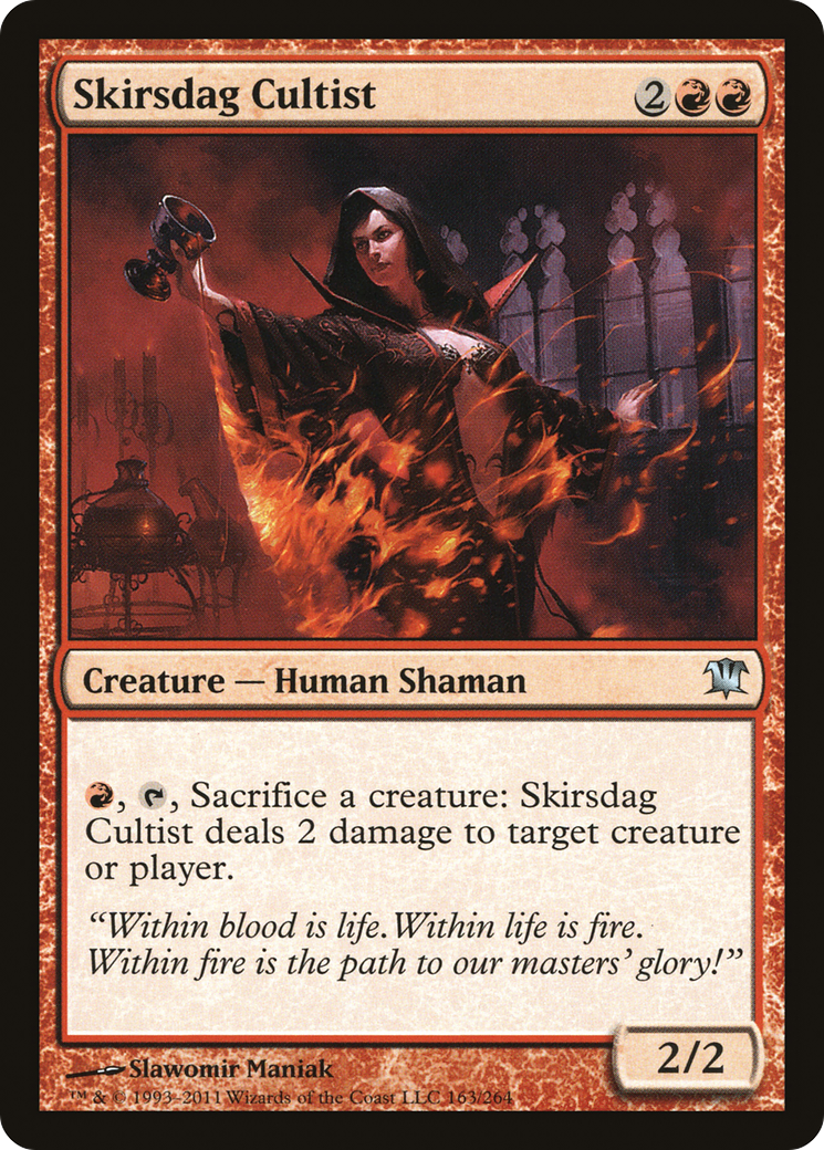 Skirsdag Cultist (ISD-163) - Innistrad Foil