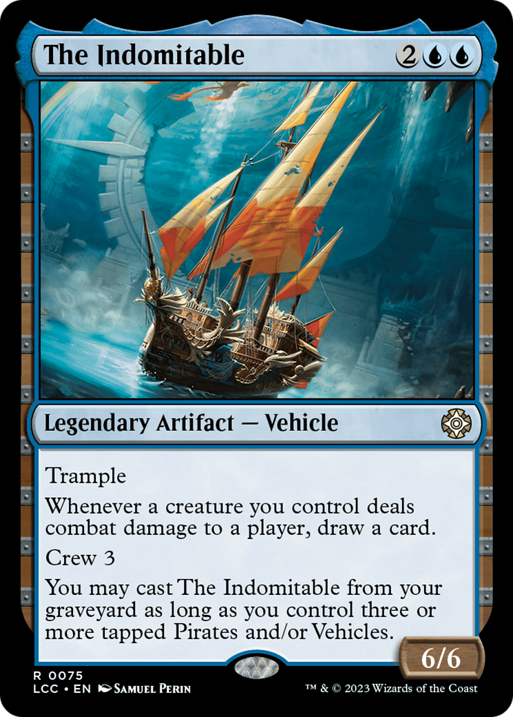 The Indomitable (LCC-075)  - The Lost Caverns of Ixalan Commander