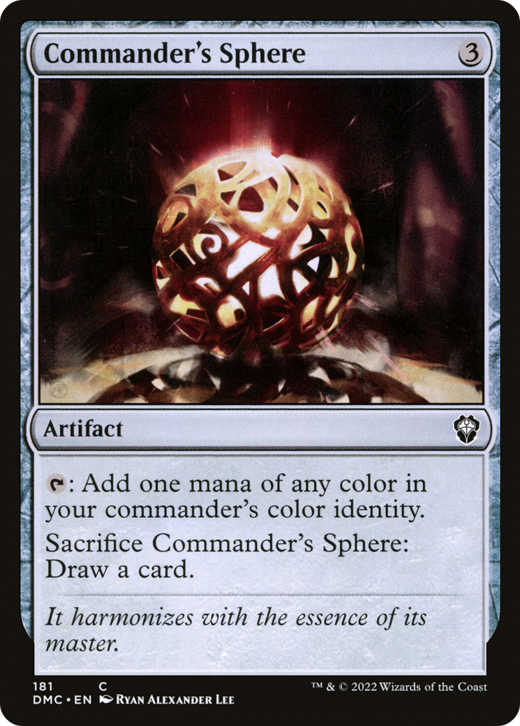 Commander's Sphere (DMC-181)  - Dominaria United Commander