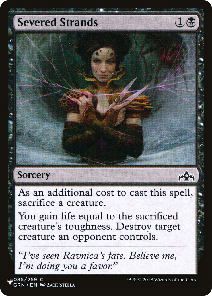 Severed Strands (LIST-GRN-85)  - The List