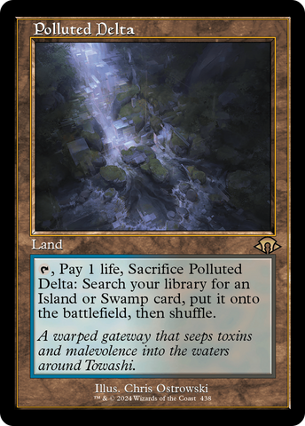 Polluted Delta (Retro Frame) (MH3-438)  Foil - Modern Horizons 3