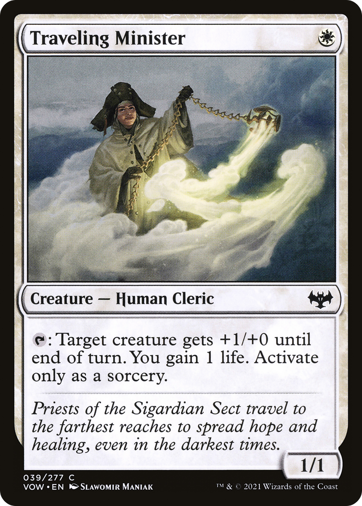 Traveling Minister (VOW-039)  - Innistrad: Crimson Vow