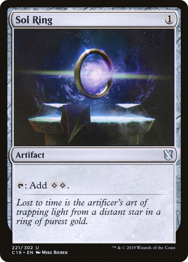 Sol Ring (C19-221)  - Commander 2019