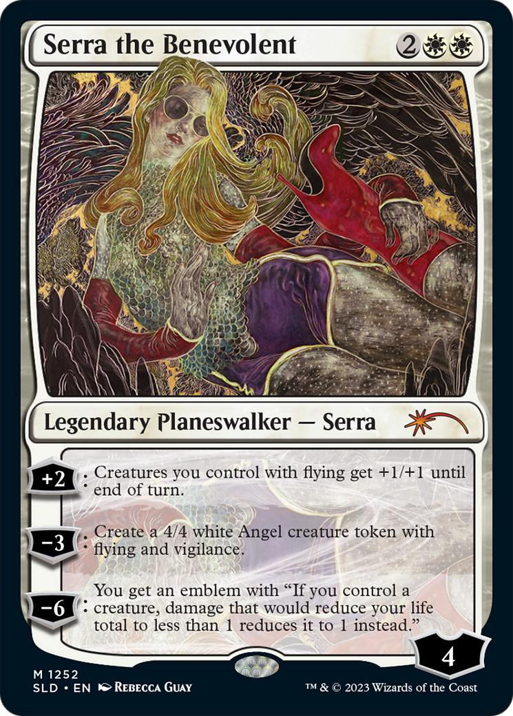 Serra the Benevolent (SLD-1252)  Foil - Secret Lair Drop
