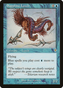 Sapphire Leech (INV-071)  Foil - Invasion