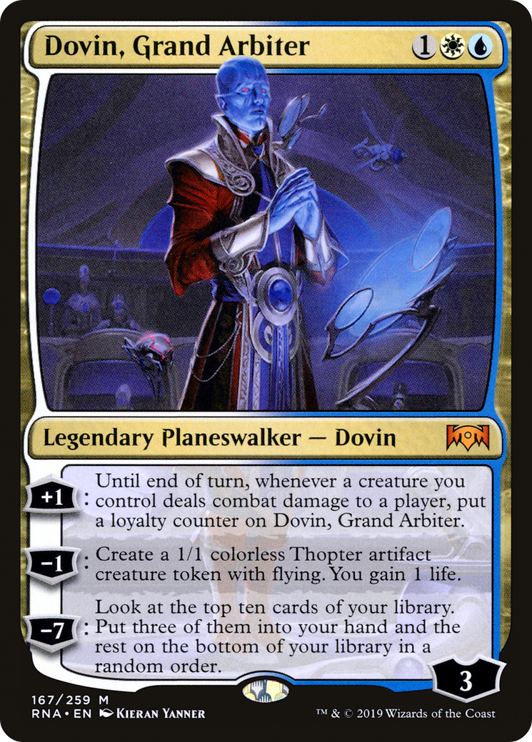 Dovin, Grand Arbiter (RNA-167)  - Ravnica Allegiance