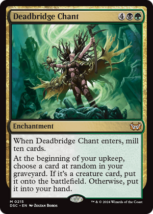 Deadbridge Chant (DSC-215)  - Duskmourn: House of Horror Commander