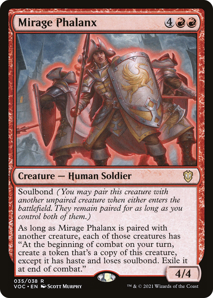 Mirage Phalanx (VOC-035)  - Crimson Vow Commander