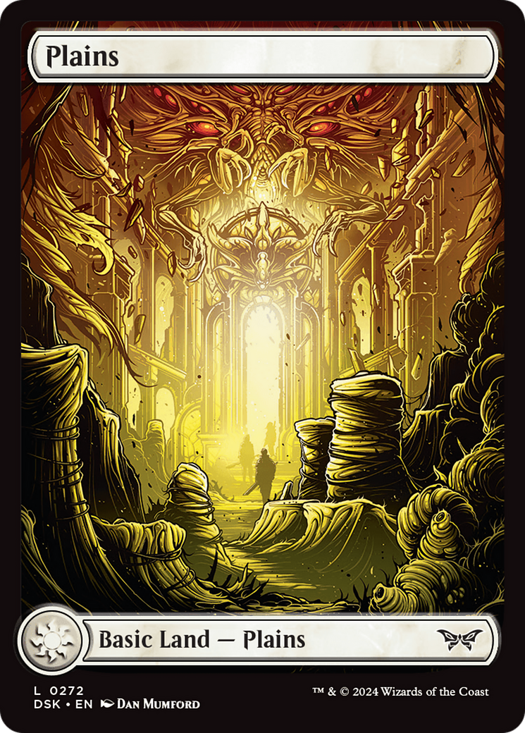 Plains (272) - Full Art (DSK-272)  - Duskmourn: House of Horror