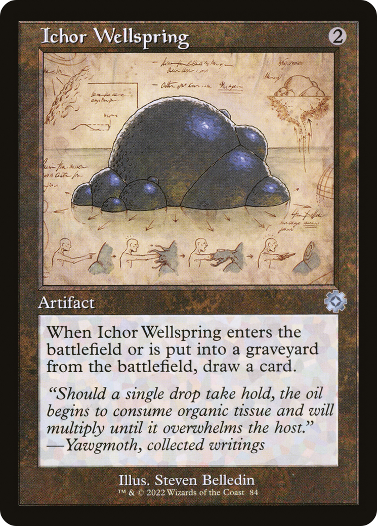 Ichor Wellspring (Schematic) (BRR-084)  - The Brothers' War Retro Artifacts