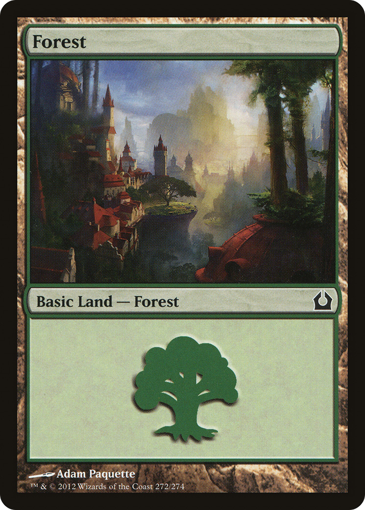 Forest (272) (RTR-272)  Foil - Return to Ravnica