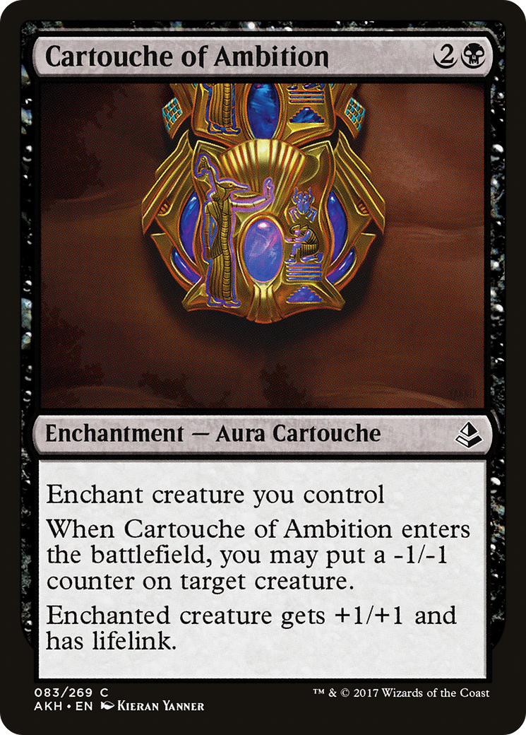 Cartouche of Ambition (AKH-083)  - Amonkhet