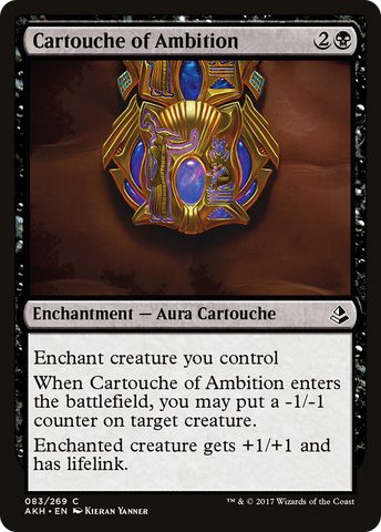 Cartouche of Ambition (AKH-083)  - Amonkhet