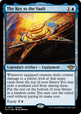 The Key to the Vault (OTJ Bundle) (UMP-373)  Foil - Outlaws of Thunder Junction
